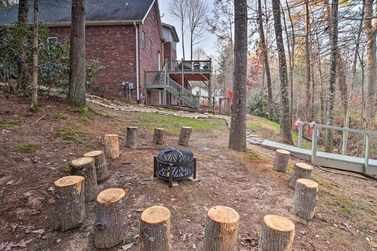 Private Hendersonville Hideaway With Fire Pit! Ngoại thất bức ảnh